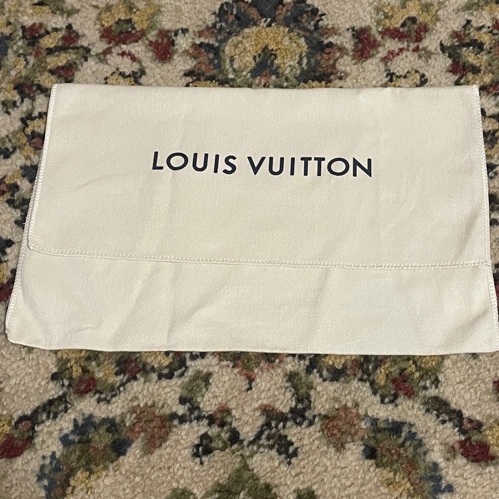 Louis Vuitton dust bag 12”x8”
